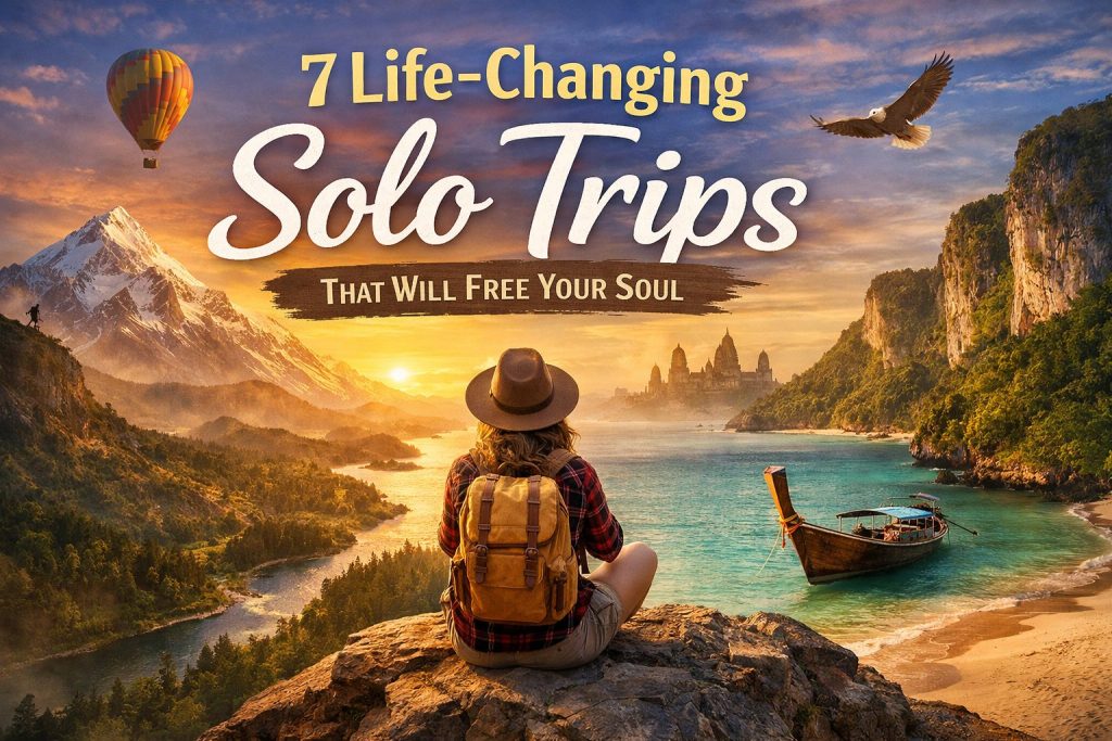 7 Life-Changing Solo Trips That Will Free Your Soul